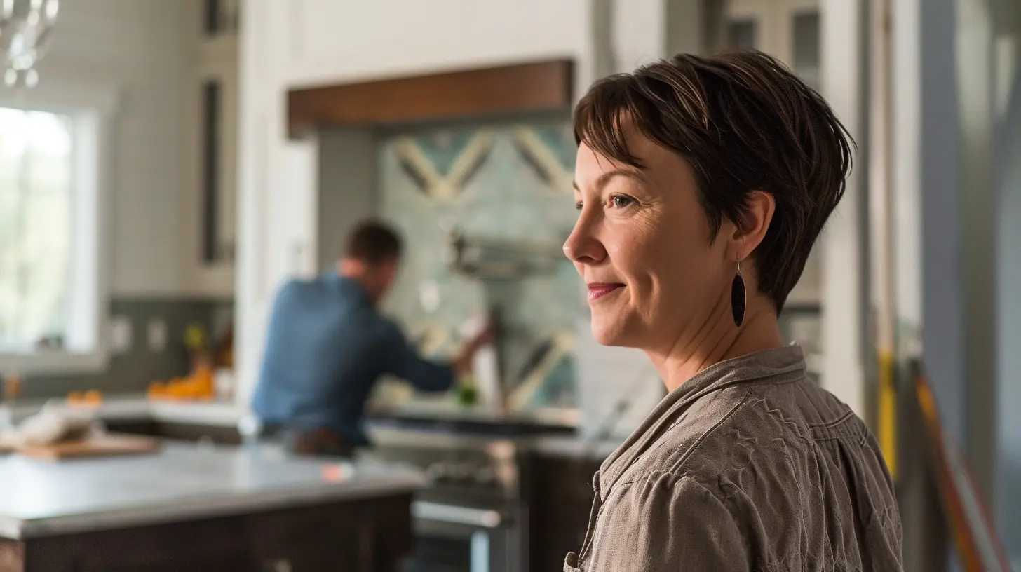 Healdsburg Interior Designer kitchen remodel