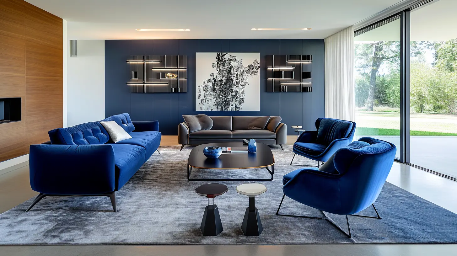 Modern Living Room with Harmonious Design and Balance